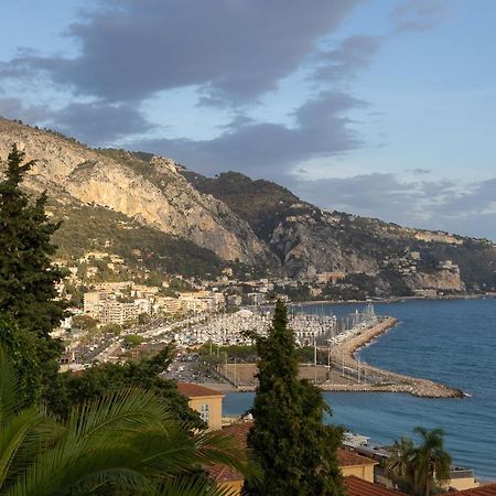 Villa L'Ensoleillee Vue Panoramique Mer, 250 M De La Plage Et Du Centre Ville Menton Kültér fotó