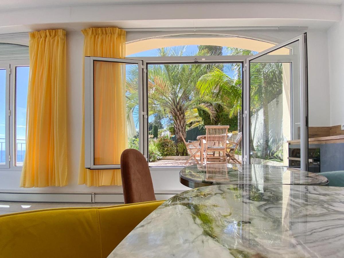 Villa L'Ensoleillee Vue Panoramique Mer, 250 M De La Plage Et Du Centre Ville Menton Kültér fotó