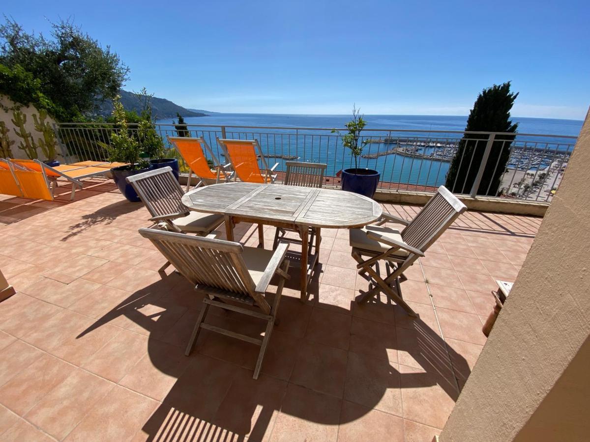 Villa L'Ensoleillee Vue Panoramique Mer, 250 M De La Plage Et Du Centre Ville Menton Kültér fotó